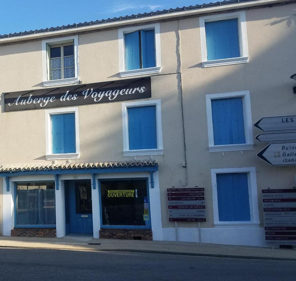 L'Auberge Des Voyageurs Ménigoute エクステリア 写真