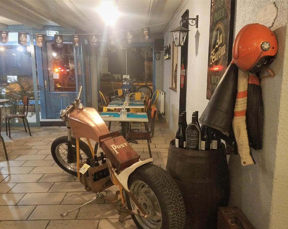 L'Auberge Des Voyageurs Ménigoute エクステリア 写真